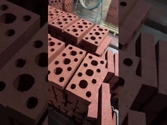 Kolay Kurulum İçi Boş Kil Yapı Tuğlası Ekstrüde Yüksek Yanmaz